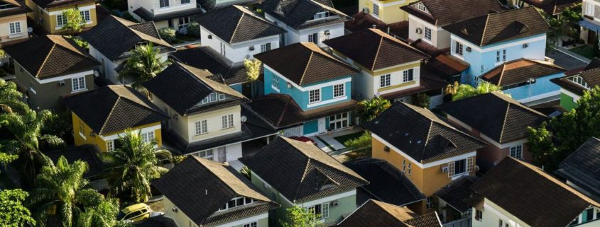 neighborhood of homes in florida